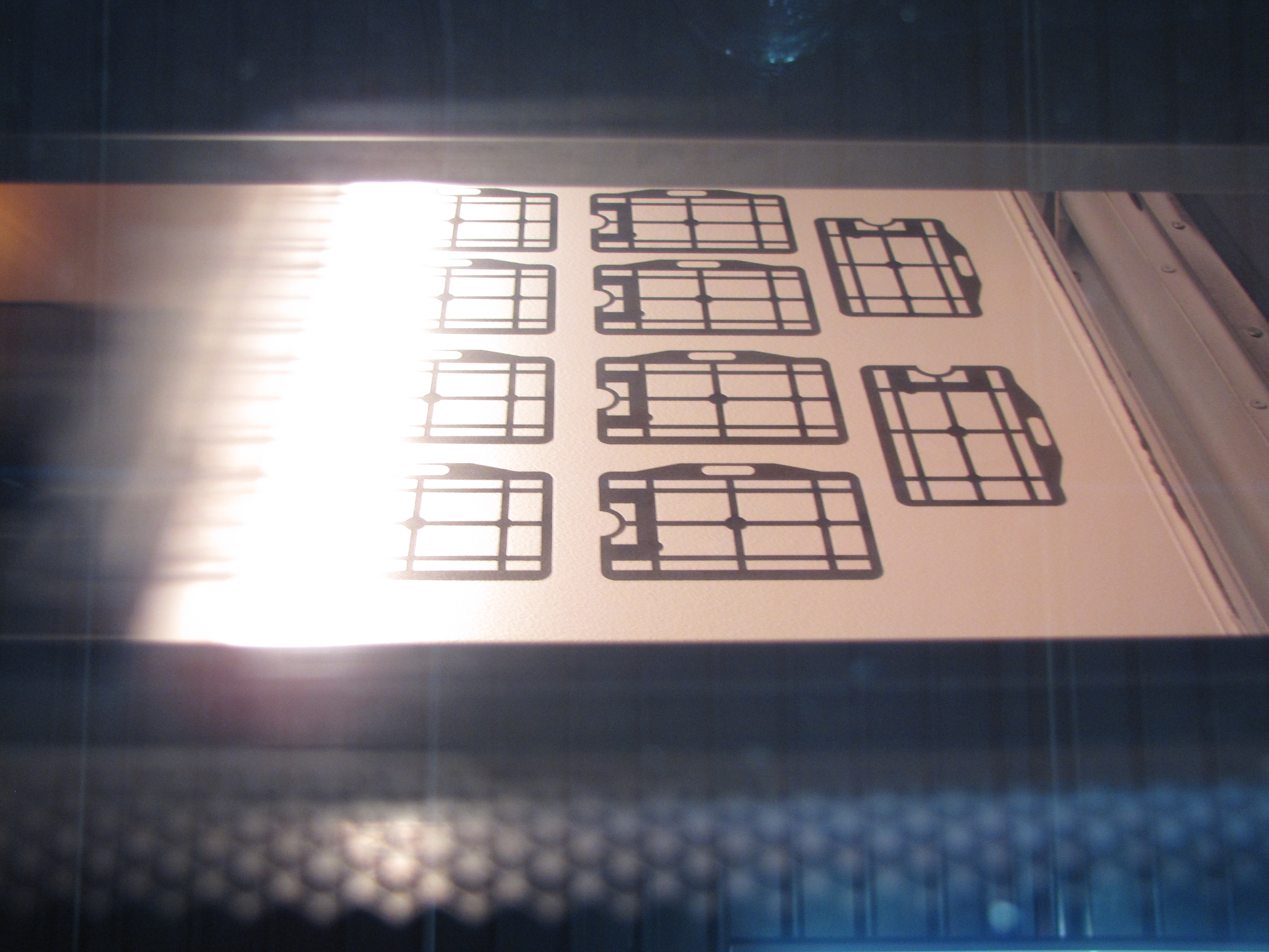 HP 4200 printing parts.